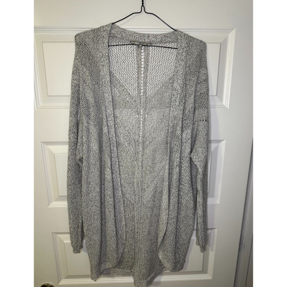Buckle Gray Cardigan
